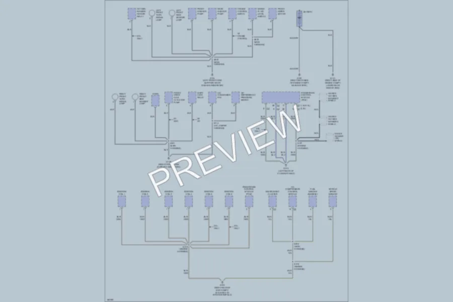 2003 Chevrolet Tracker Ground Distribution wiring diagram preview