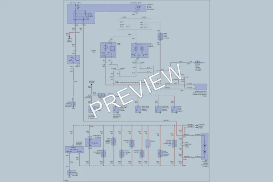 2003 Chevrolet Tracker Interior Lights wiring diagram preview