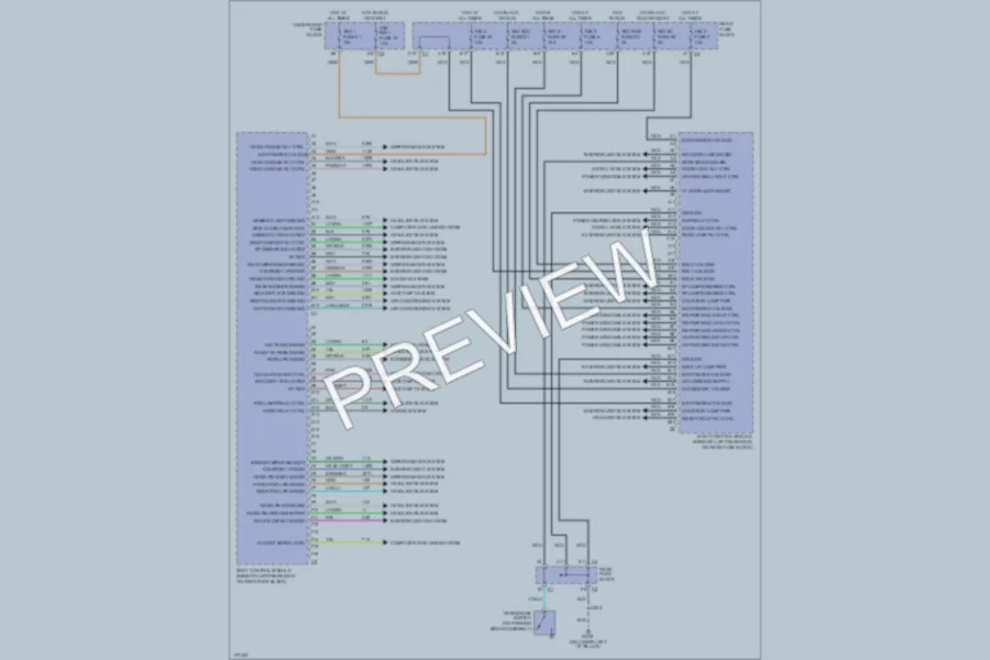 2003 Chevrolet TrailBlazer Body Control Modules wiring diagram preview
