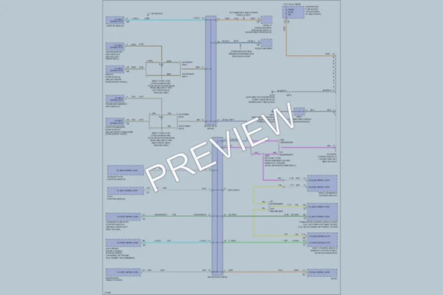 2003 Chevrolet TrailBlazer Computer Data Lines wiring diagram preview