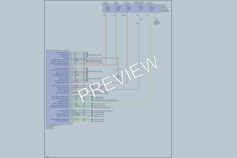 2003 Chevrolet Venture Body Control Modules wiring diagram preview