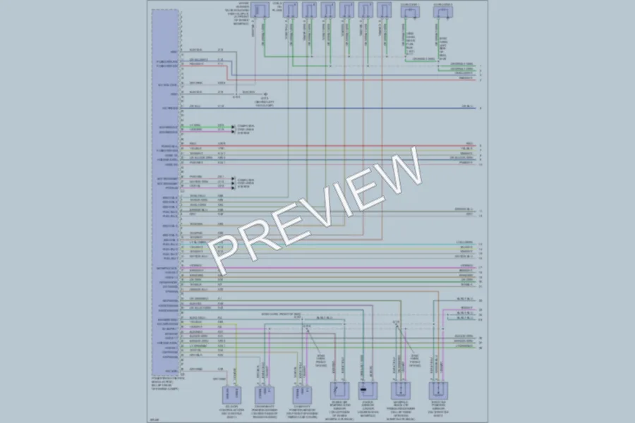 2003 Chrysler 300M Engine Performance wiring diagram preview