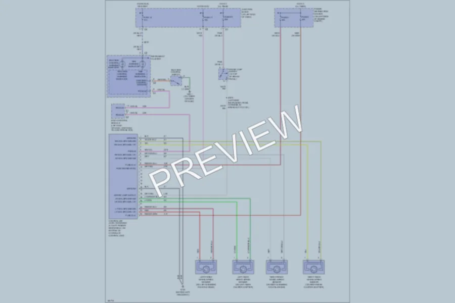 2003 Chrysler Concorde Anti Lock Brakes wiring diagram preview