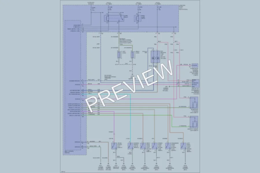 2003 Chrysler Concorde Anti Theft wiring diagram preview