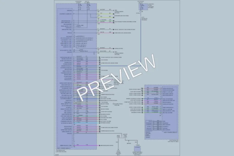 2003 Chrysler Concorde Body Control Modules wiring diagram preview