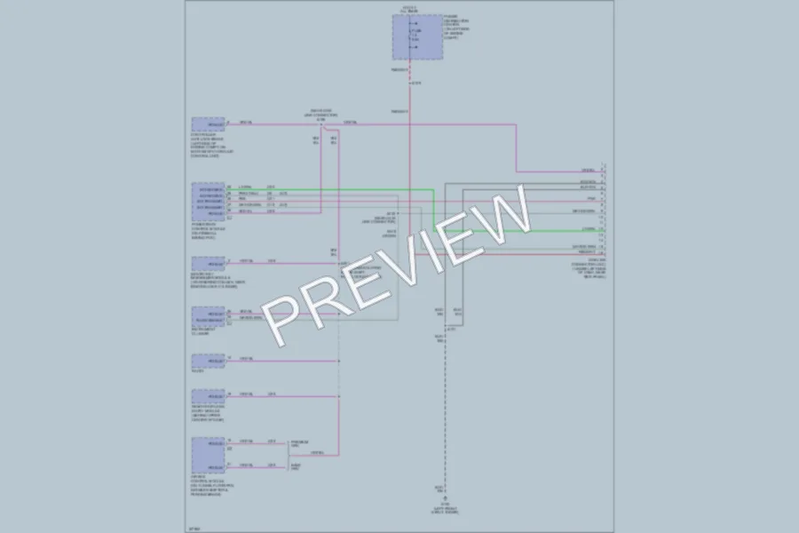 2003 Chrysler PTCruiser Computer Data Lines wiring diagram preview