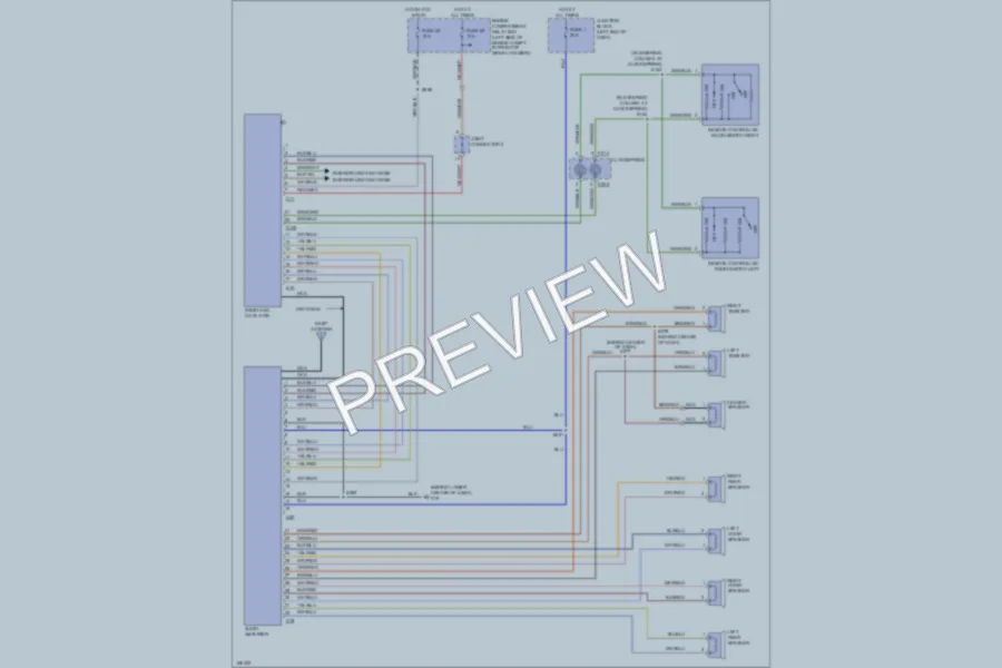 2003 Chrysler 2D Coupe Radio wiring diagram preview