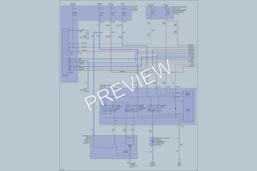2003 Chrysler 2D Coupe Wiper Washer wiring diagram preview