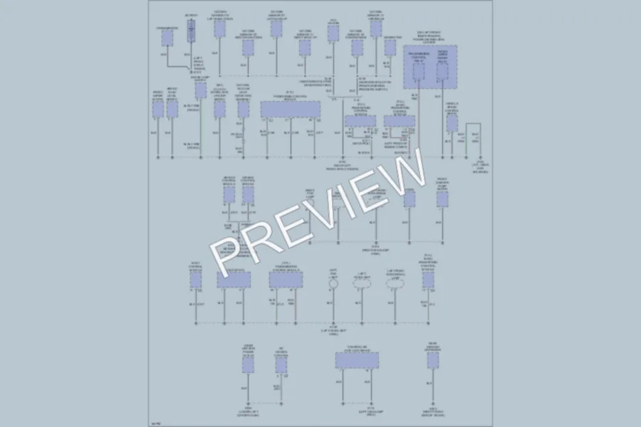 2003 Chrysler 4D Sedan Ground Distribution wiring diagram preview