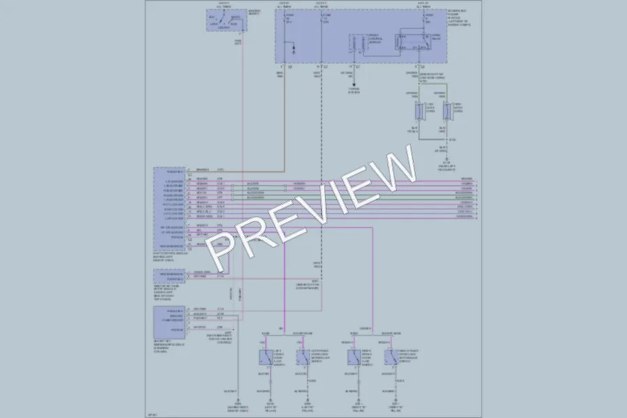 2003 Chrysler Voyager Anti Theft wiring diagram preview