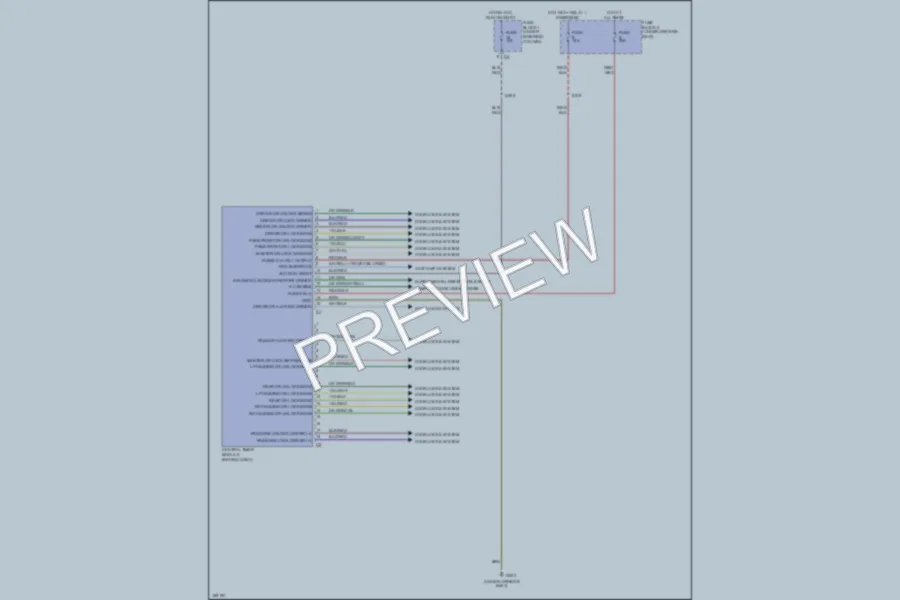 2003 Dodge 2500Sprinter Body Control Modules wiring diagram preview