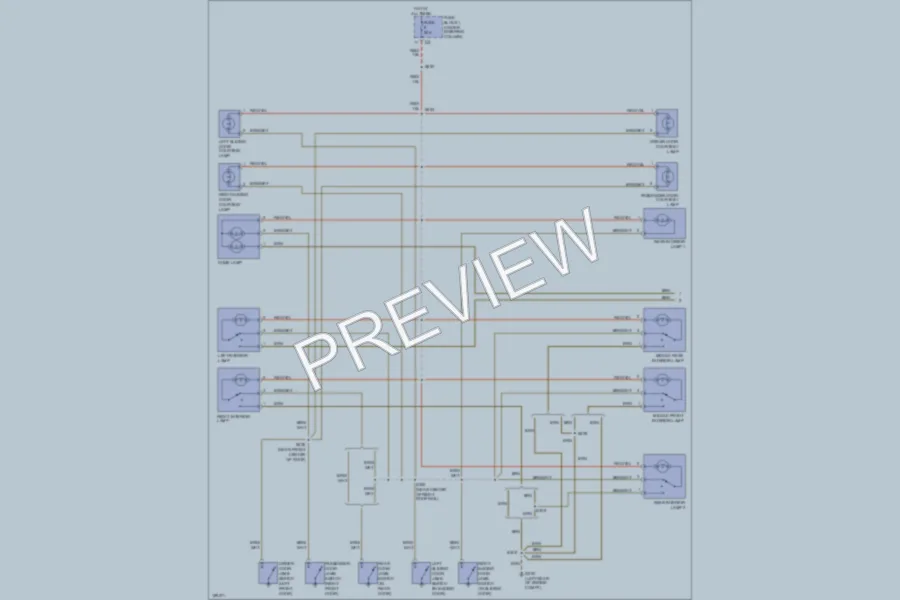 2003 Dodge 2500Sprinter Interior Lights wiring diagram preview