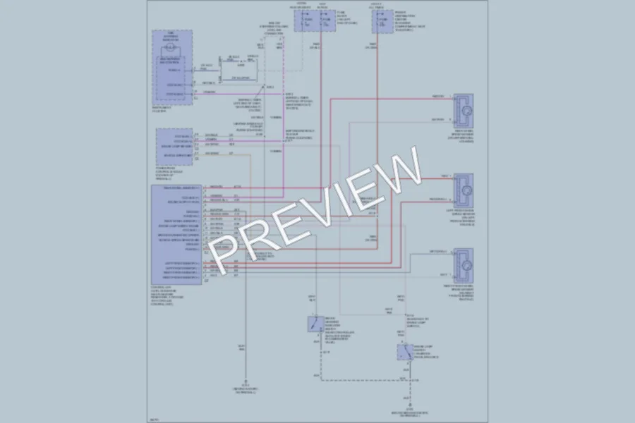 2003 Dodge B2500 Anti Lock Brakes wiring diagram preview