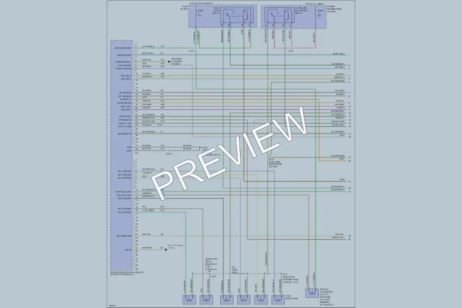 2003 Dodge B1500 Engine Performance wiring diagram preview
