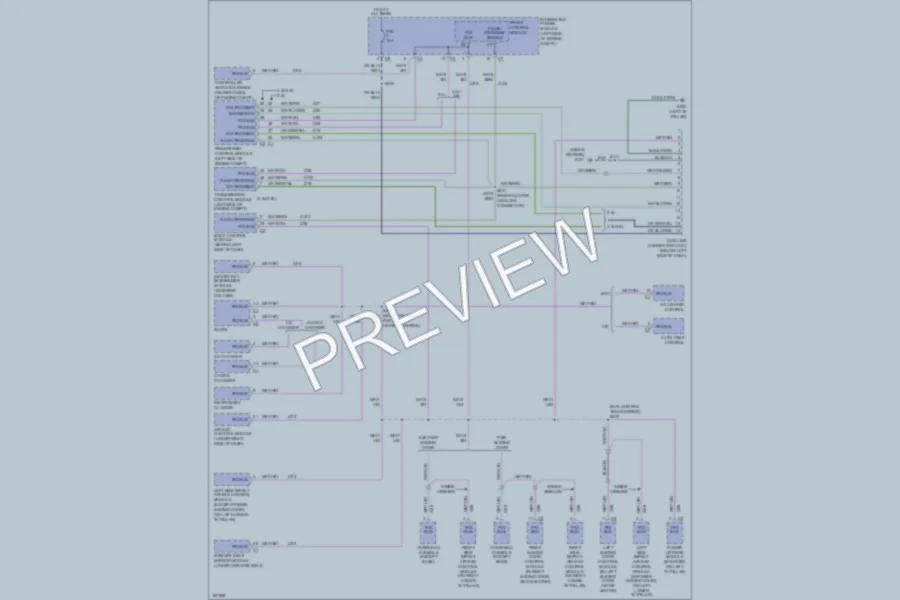 2003 Dodge Caravan Computer Data Lines wiring diagram preview