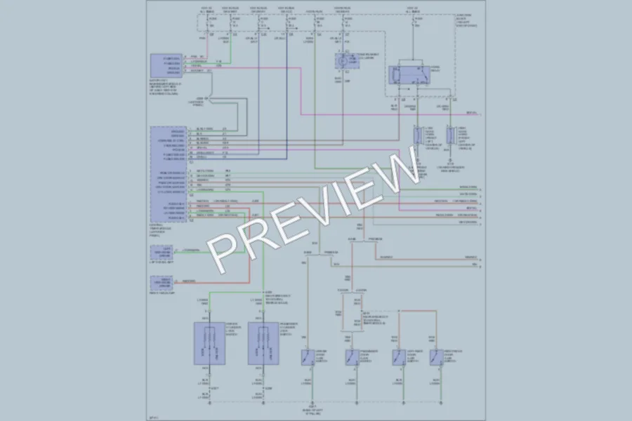 2003 Dodge Dakota Anti Theft wiring diagram preview