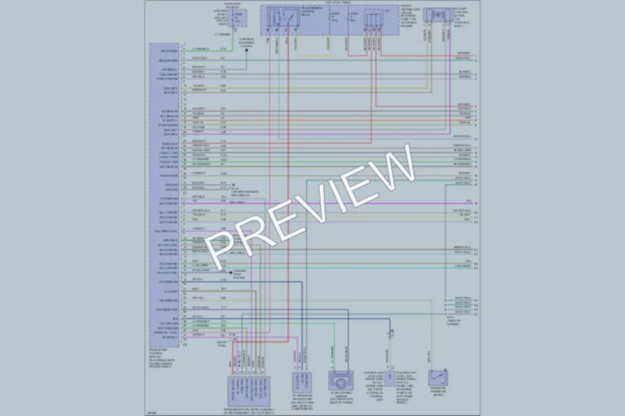 2003 Dodge Dakota Engine Performance wiring diagram preview