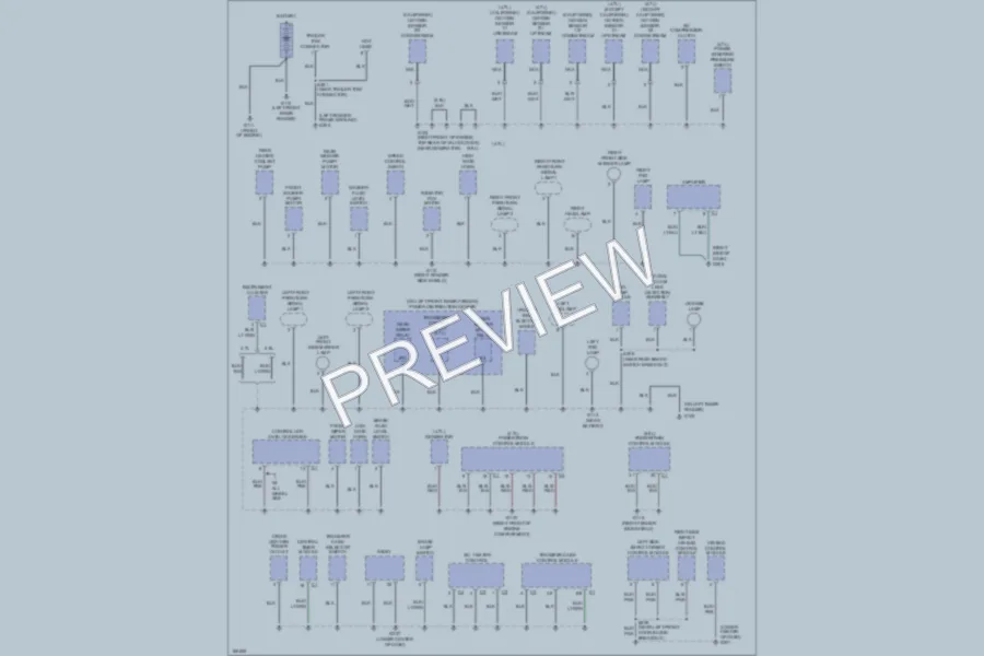 2003 Dodge Durango Ground Distribution wiring diagram preview