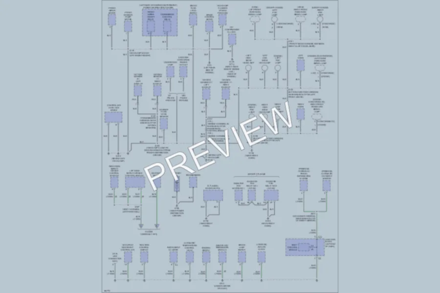 2003 Dodge Intrepid Ground Distribution wiring diagram preview