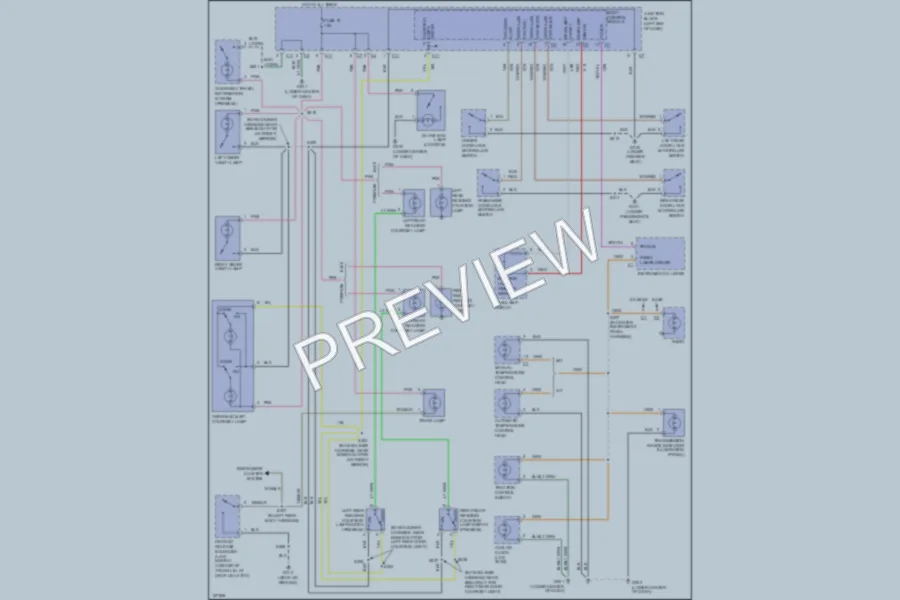 2003 Dodge Intrepid Interior Lights wiring diagram preview