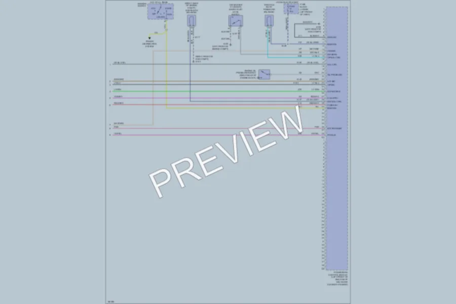 2003 Dodge Neon Engine Performance wiring diagram preview