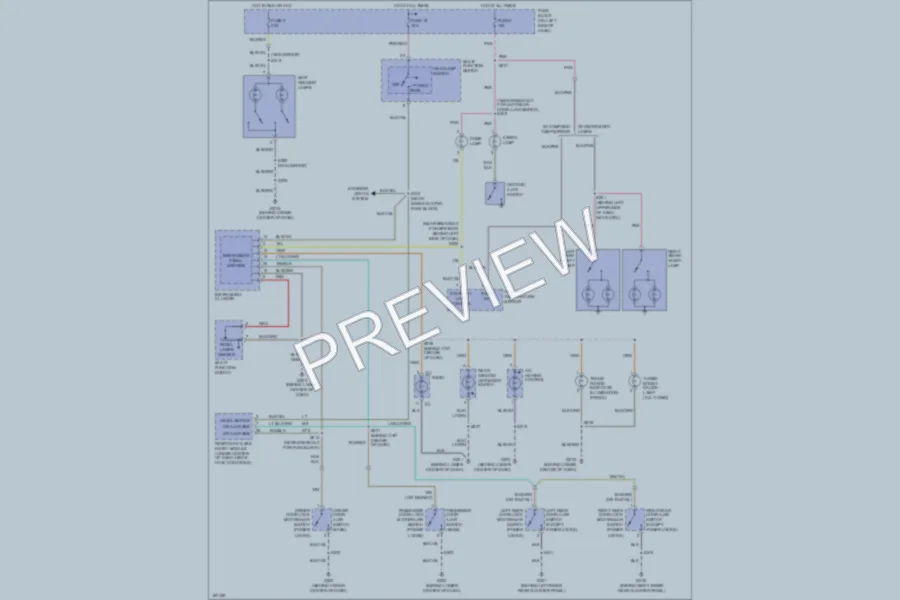 2003 Dodge Neon Interior Lights wiring diagram preview