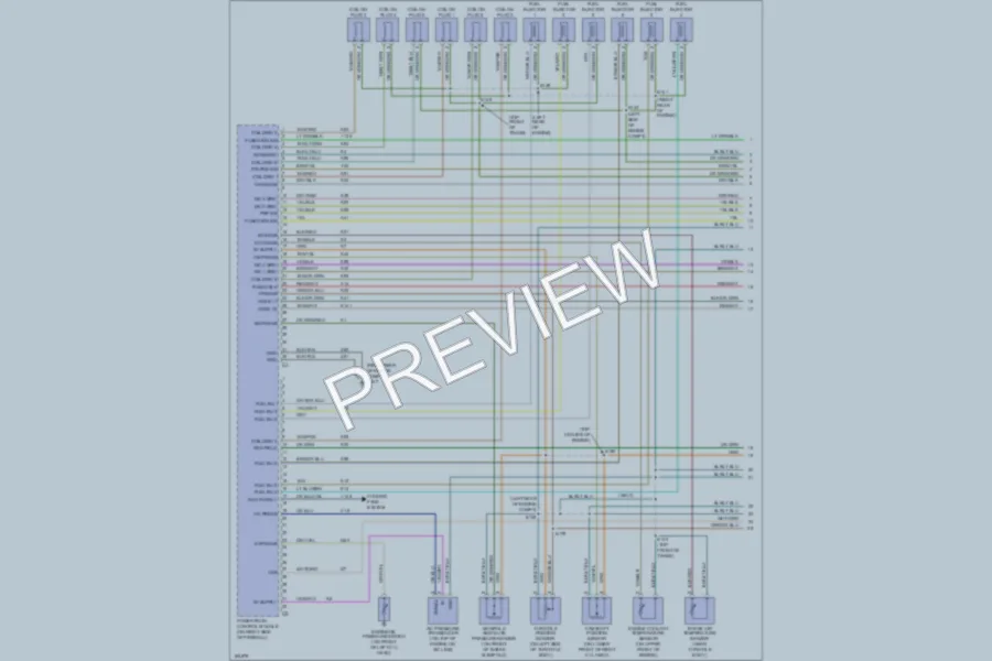 2003 Dodge R1500 Engine Performance wiring diagram preview