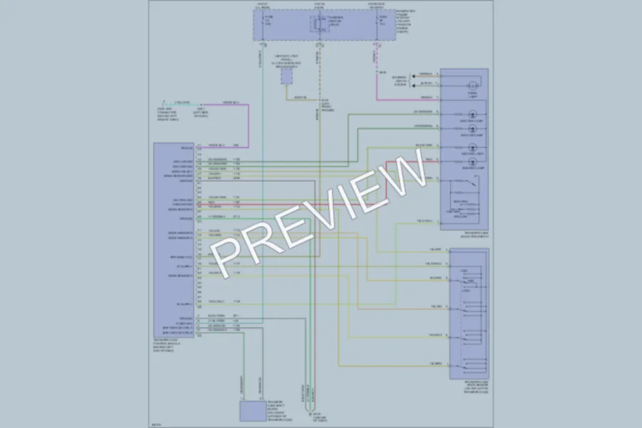 2003 Dodge R2500 Transmission wiring diagram preview