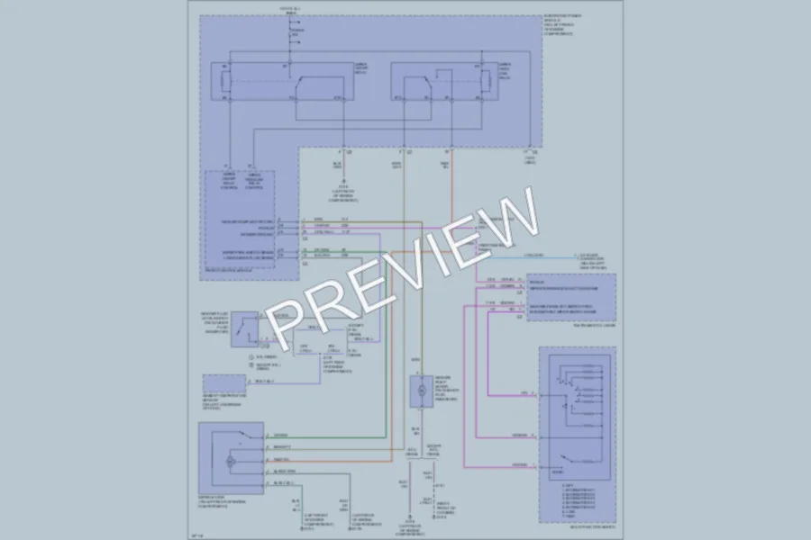 2003 Dodge R3500 Wiper Washer wiring diagram preview