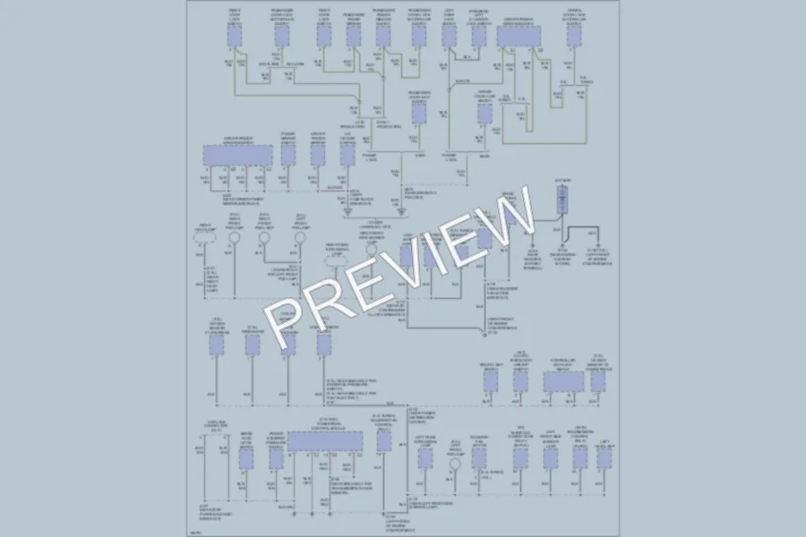 2003 Dodge SX20 Ground Distribution wiring diagram preview