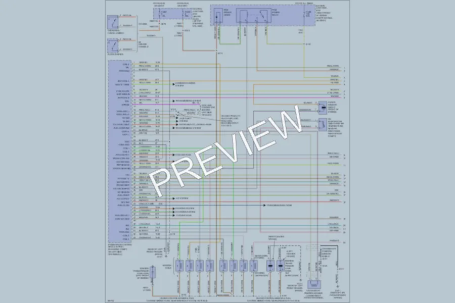 2003 Ford CrownVictoria Engine Performance wiring diagram preview