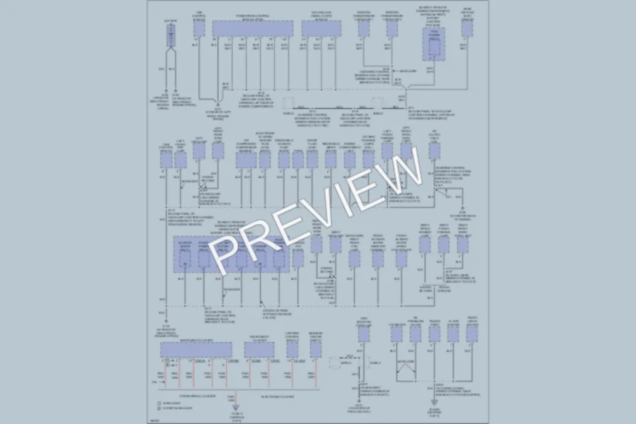 2003 Ford CrownVictoria Ground Distribution wiring diagram preview
