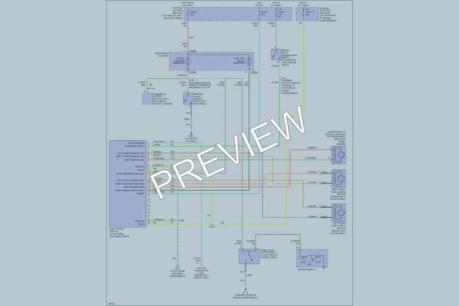 2003 Ford E350 Super Duty Anti Lock Brakes wiring diagram preview