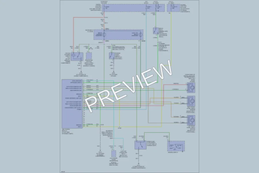 2003 Ford E150 Anti Lock Brakes wiring diagram preview