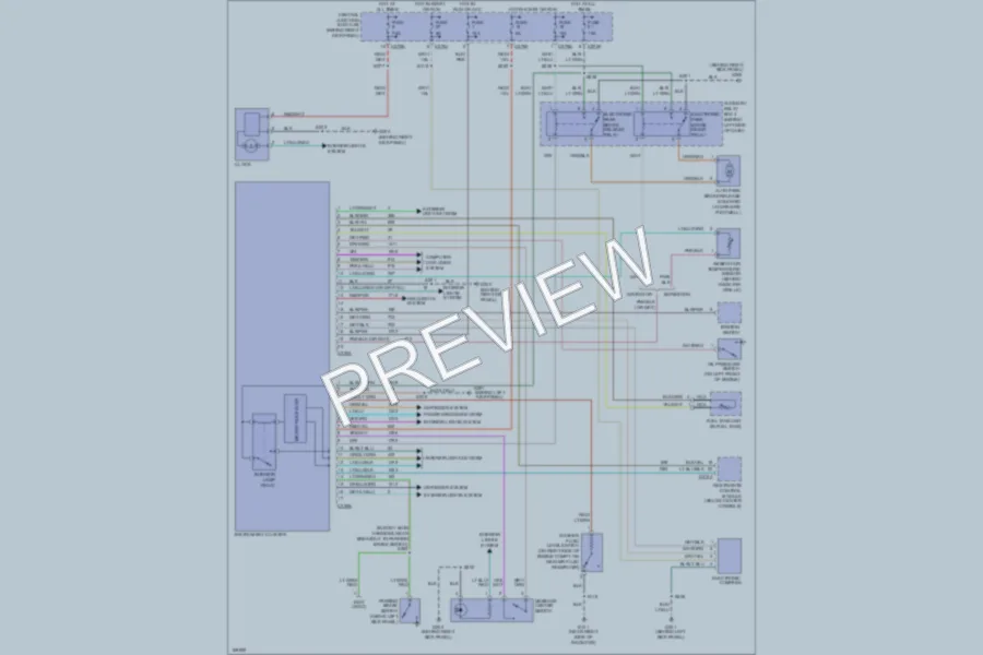 2003 Ford Expedition Instrument Cluster wiring diagram preview