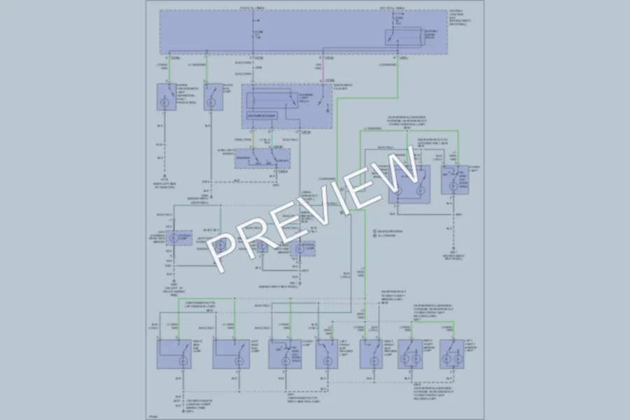 2003 Ford Expedition Interior Lights wiring diagram preview