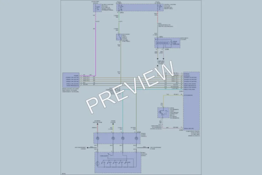 2003 Ford Explorer Cruise Control wiring diagram preview