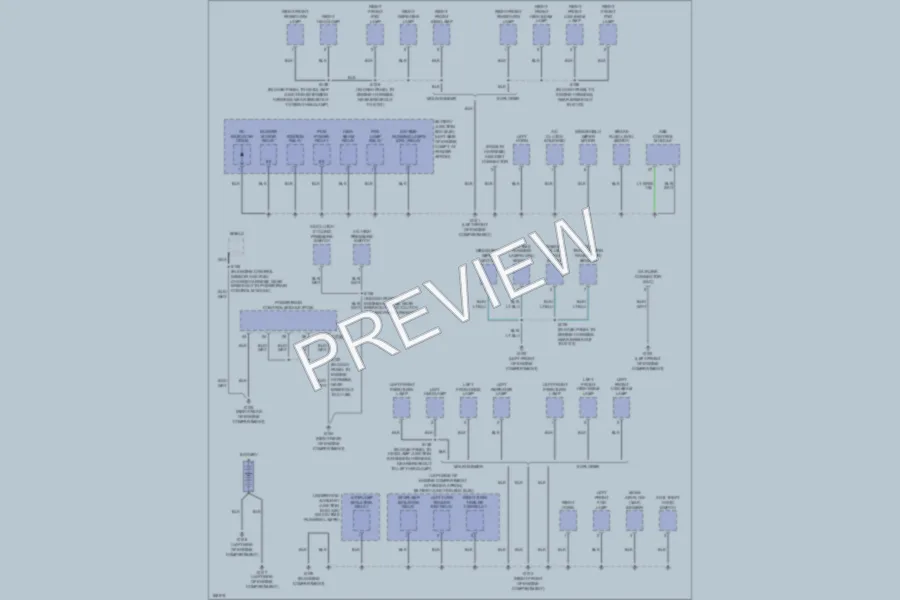 2003 Ford Explorer Ground Distribution wiring diagram preview