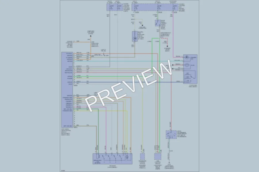 2003 Ford Explorer Transmission wiring diagram preview