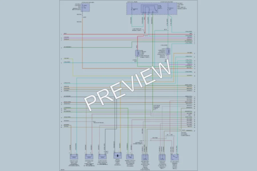 2003 Ford ExplorerSportTrac Engine Performance wiring diagram preview