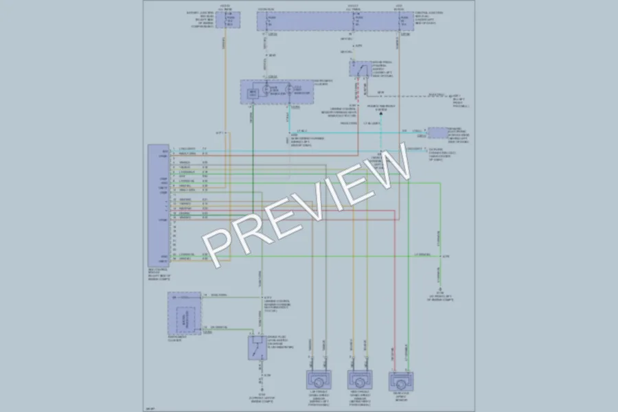 2003 Ford F150 Anti Lock Brakes wiring diagram preview
