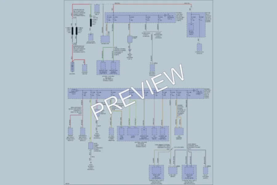 2003 Ford F150 Power Distribution wiring diagram preview