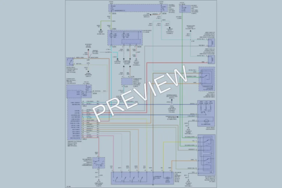 2003 Ford F150 Transmission wiring diagram preview