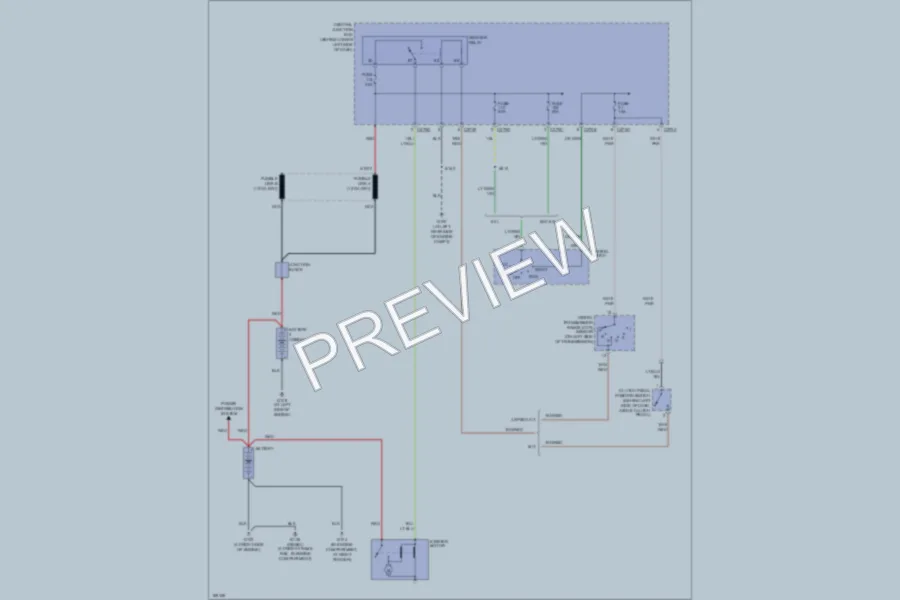 2003 Ford F250 Super Duty Starting Charging wiring diagram preview