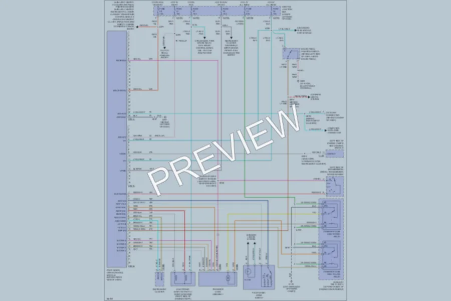 2003 Ford F350 Super Duty Transmission wiring diagram preview