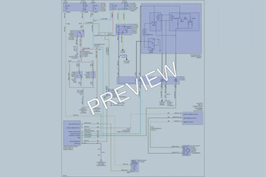 2003 Ford F150 Cruise Control wiring diagram preview