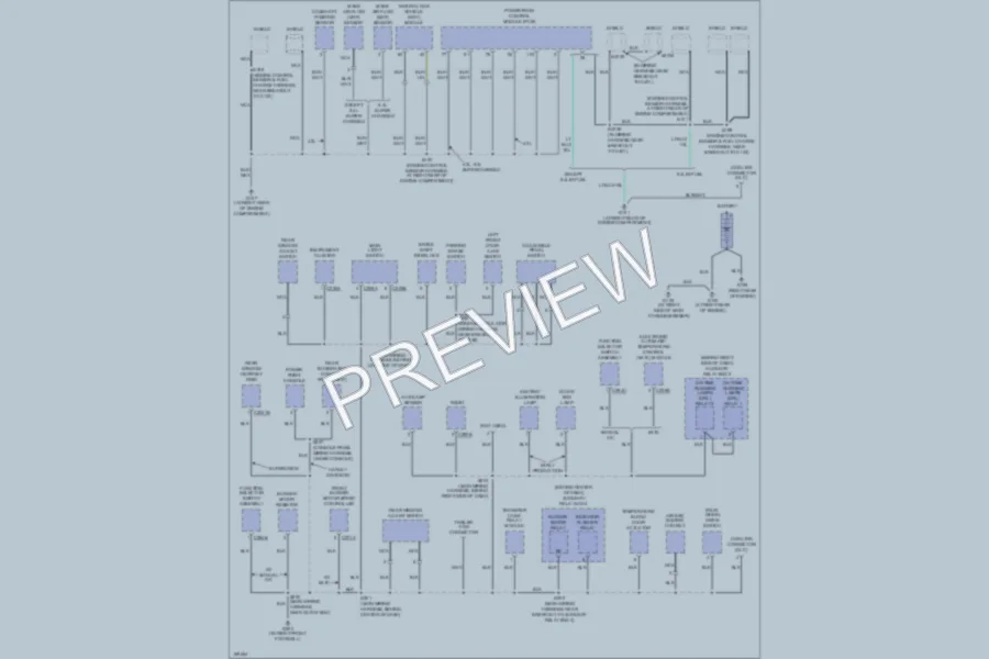 2003 Ford F150 Ground Distribution wiring diagram preview