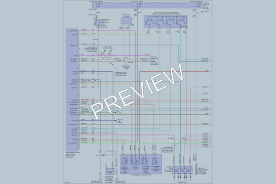 2003 Ford Mustang Engine Performance wiring diagram preview