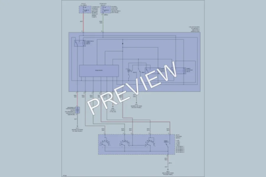 2003 Ford Thunderbird Wiper Washer wiring diagram preview