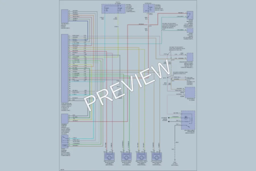 2003 Ford Windstar Anti Lock Brakes wiring diagram preview